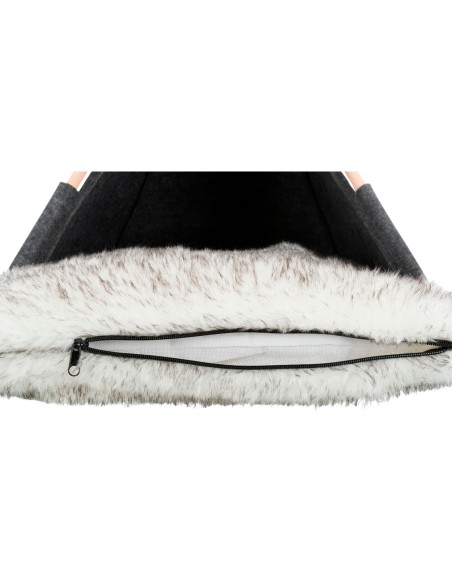 Trixie Cueva Tipi, Cama Para Perros, cojín desenfundable Trixie Cueva Tipi, Cama Para Perros, cojín desenfundable