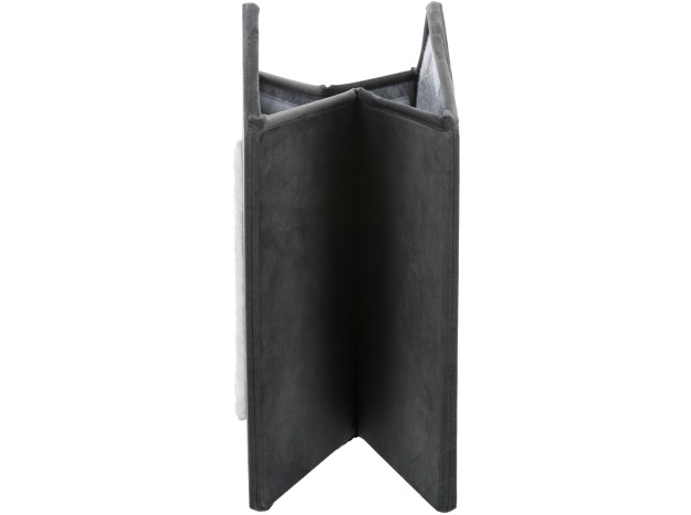 Trixie cueva Livia con forma de casa, detalles del plegado