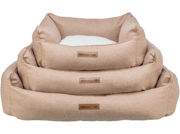 Cama Home Edition farello beige Para Perros, disponible en tres tamaños