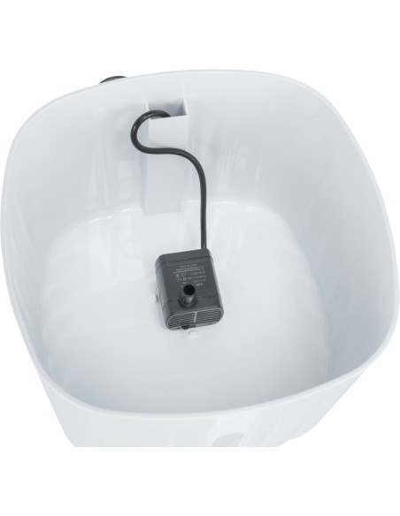 Trixie Fuente Flower, Agua Fresca Para Perros, con bomba intercambiable