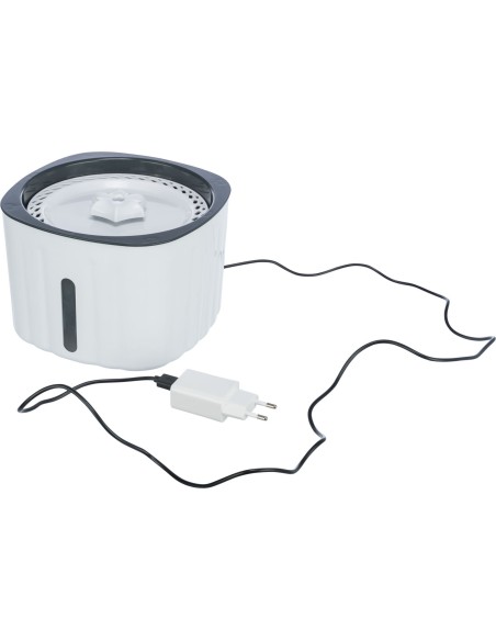 Trixie Fuente Flower, Agua Fresca Para Perros, diferentes formas de alimentacion, USB y RED