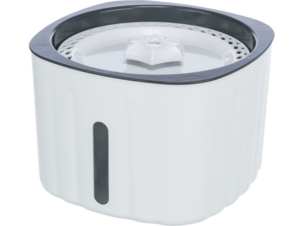 Trixie Fuente Flower, Agua Fresca Para Perros, con indicador de nivel de capacidad