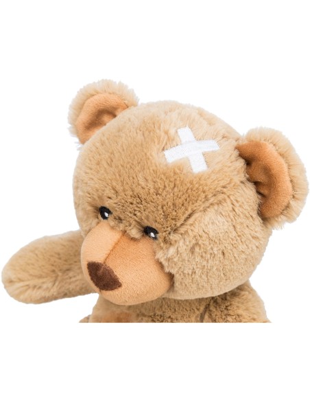 Juguete ecológico, Peluche Be Eco Oso Teddy Eddy, detalle de la cabeza