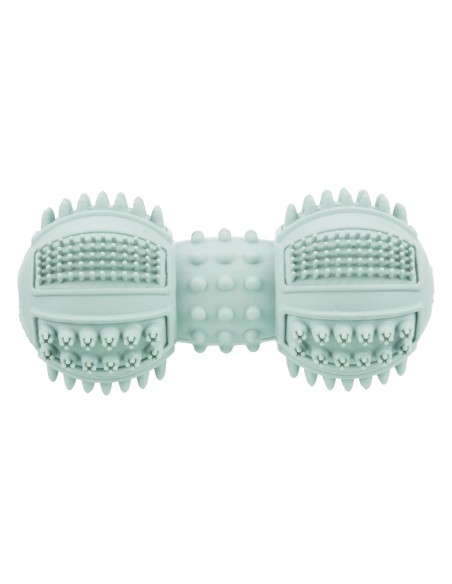 Trixie Mordedor Pesa Junior De Caucho de color verde pastel