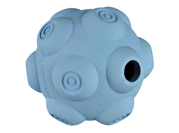 Trixie Pelota dispensadora De Premios Con forma Irregular, caucho color azul