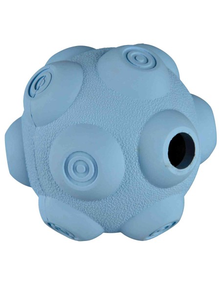 Trixie Pelota dispensadora De Premios Con forma Irregular, caucho color azul