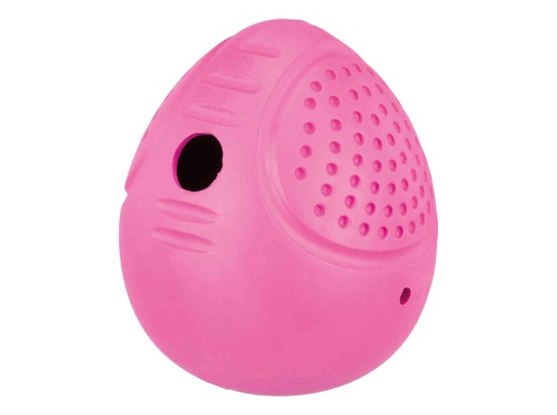 Trixie juguete Dispensador De Premios, Huevo Snacks De Caucho para perros