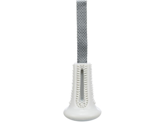 Juguete Interactivo, Campana Snack Con Cuerda color blanco, juguete educativo para perros