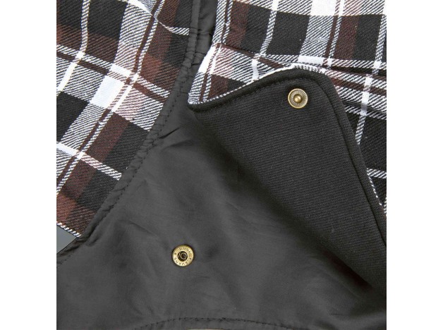 Capa Trixie Paris, Abrigo impermeable para perros, detalles de botones