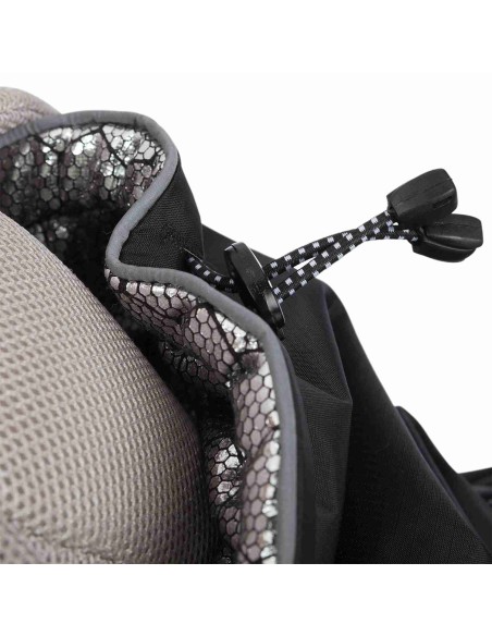 Abrigo Termoreflectante, Trixie Explore Para Perros, detalles del ajuste del cuello Abrigo Termoreflectante, Trixie Explore Para Perros, detalles del ajuste del cuello