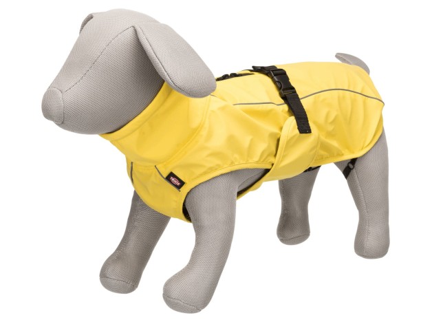 Impermeable Trixie Vimy Amarillo, Chubasquero para perros de todos los tamaños