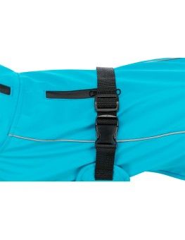 Impermeable Para Perros, Chubasquero Vimy Turquesa Trixie - 1 2