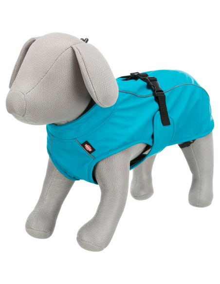 Impermeable Para Perros, Chubasquero Vimy Turquesa Trixie - 6
