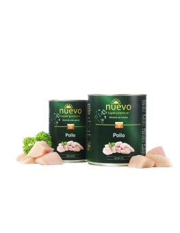 Nuevo Pet food, Latas de 800 gr, de pollo, para perros adultos, comida natural