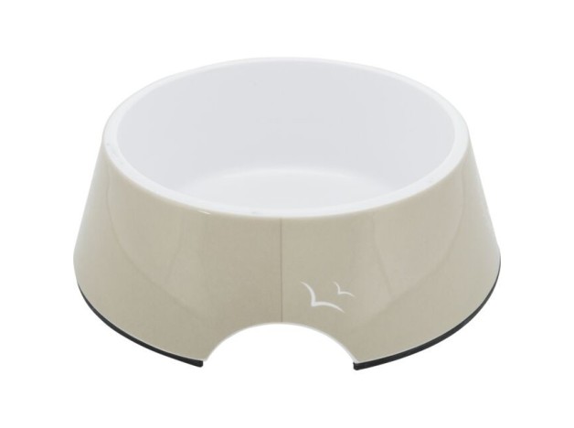 Comedero Be Nordic Arena, de melamina y acero inoxidable, detalle-interior