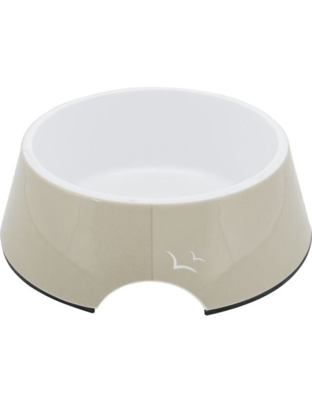 Comedero Be Nordic Arena, de melamina y acero inoxidable, detalle-interior