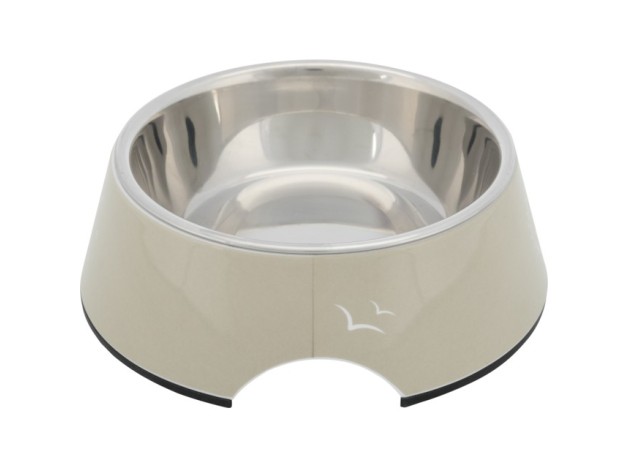 Comedero Be Nordic Arena, de melamina y acero inoxidable