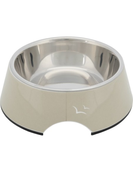 Comedero Be Nordic Arena, de melamina y acero inoxidable