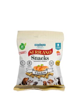 Taquitos de pollo Mediterranean bolsa de 100 gr, premios naturales para perros