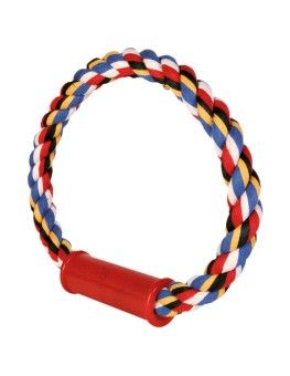 Trixie Juguete Anillo De Cuerda Con Agarre, Para Perros 2