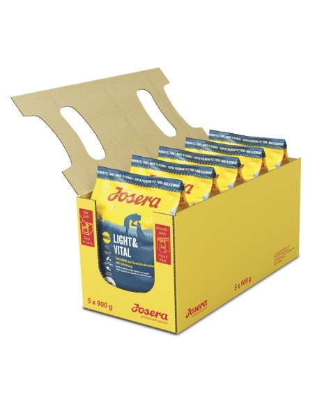 Josera Special Light & Vital, para perros con sobrepeso, pack ahorro 5 sacos de 99g