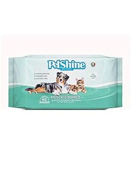 Toallitas higiénicas para perro, Petshine Aroma Musgo Blanco
