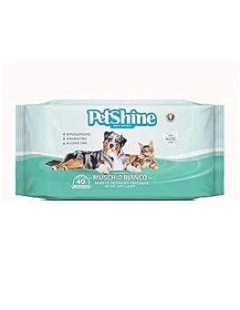 Toallitas higiénicas para perro, Petshine Aroma Musgo Blanco porrini 2
