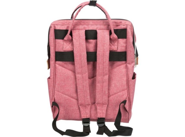 Mochila para perros, Trixie Ava Roja, acolchada en la espalda