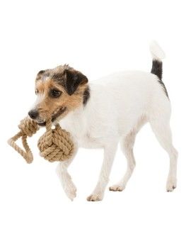 Trixie Be Nordic, Cuerda Con Nudo Y Pelota, Juguete Para perros 2
