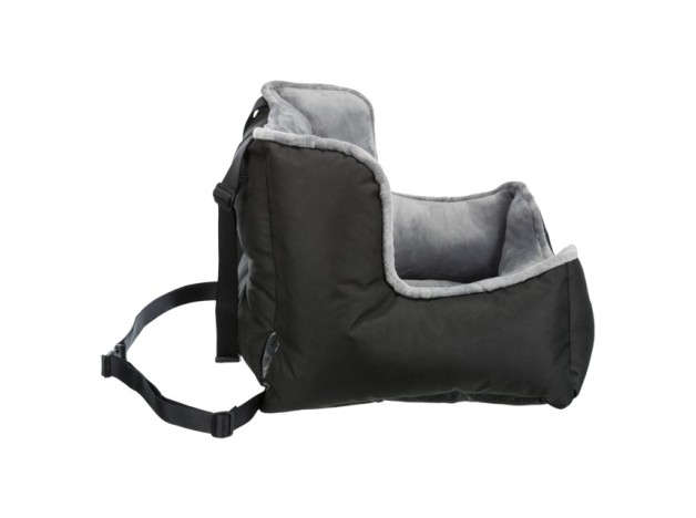 Asiento para coche Trixie, de nylon y acolchado de felpa para perros de hasta 8 kg de peso