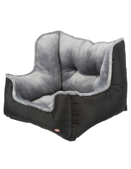 Asiento para coche Trixie, de nylon y acolchado de felpa para perros