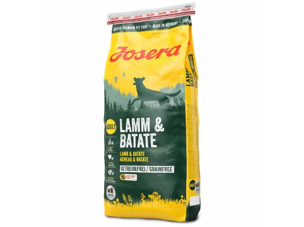 Pienso josera Nature cordero con batata sacode 15 kg