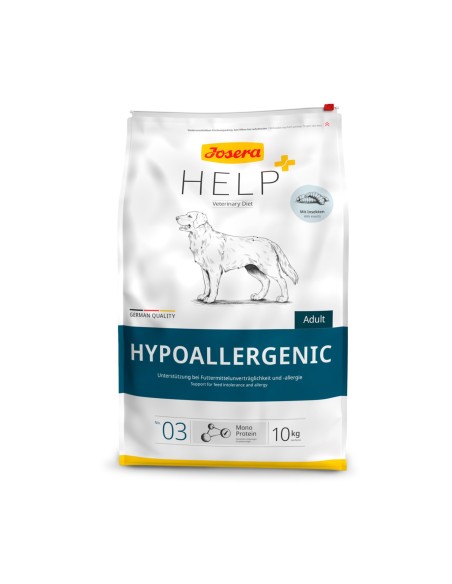 Pienso Josera Help Hipoalergénico, para intolerancias alimentarias para perros
