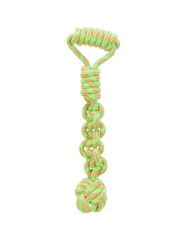 Juguete Trixie Cuerda Juego con Pelota Tejida, Para Perros 2