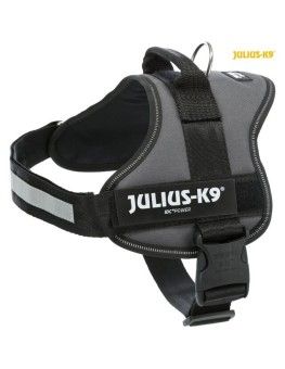 Arnés Julius K9 Power gris para perros