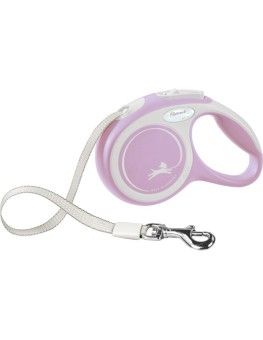 Flexi Confort Rosa Cinta. Correa Extensible para perros