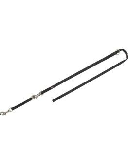 Correa De Adiestramiento Para Perros, ramal Trixie New Premium nylon negro