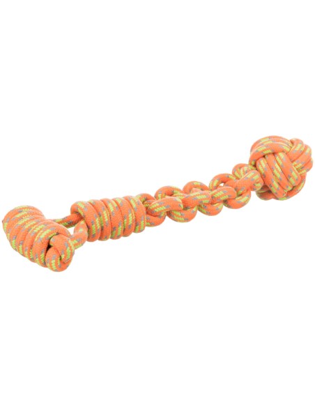 Juguete Trixie Cuerda Juego con Pelota Tejida, color naranja Juguete Trixie Cuerda Juego con Pelota Tejida, color naranja