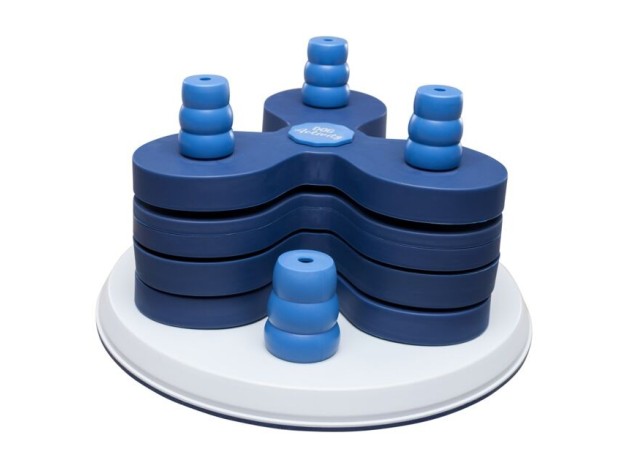 Juego de inteligencia Trixie Flower Tower, juguete interactivo para perros