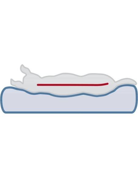 Colchón ortopédico Lonni azul