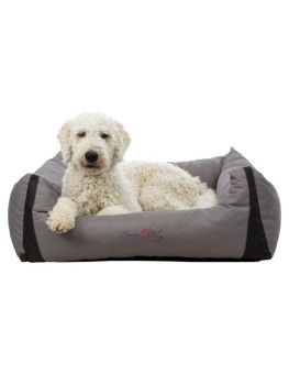 Cama Trixie Samoa Vital Gris, cuna ortopedica para perros  - 1 2