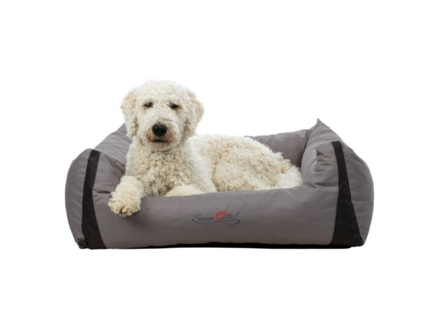 Cama Trixie Samoa Vital Gris, cuna ortopedica para perros de todos los tamaños
