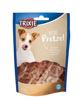 Trixie snack Mini Pretzels, premios de pollo para perros