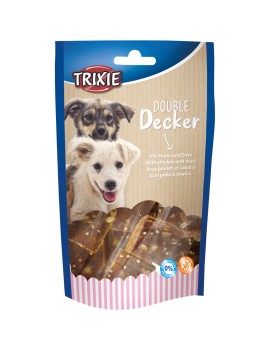 Snack Trixie  Double Decker, premios para perros de pollo y pato