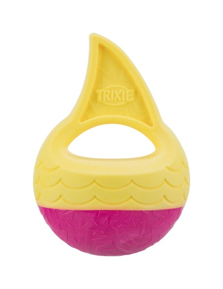 Trixie Juguete Flotante, Aleta De Tiburón Aqua Toy, Para Perros, horas de diversión asegurada