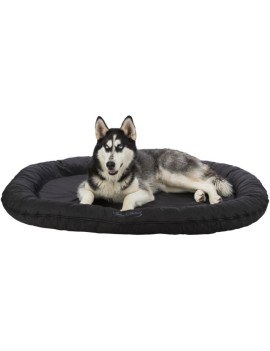 Colchón Trixie Samoa Classic negro, cama impermeable para perros de todos los tamaños
