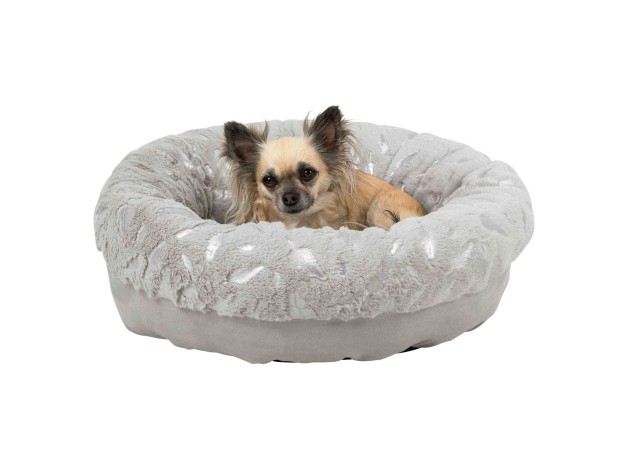 Cama Trixie Feather, cuna redonda para perros de razas pequeñas