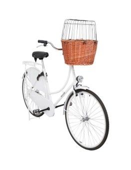 Cesto de mimbre Trixie para manillar de bici