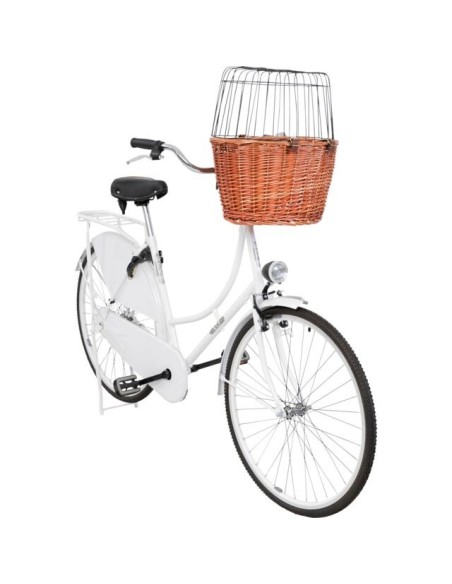 Cesto de mimbre Trixie para manillar de bici