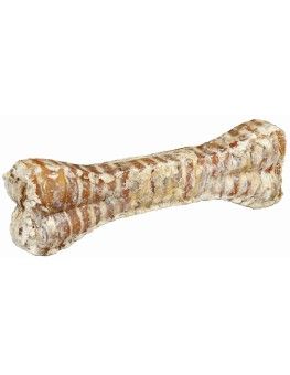 Hueso relleno de traquea de ternera, snack Trixie para perros